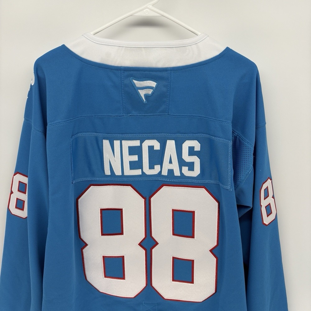 Colorado Avalanche Martin Necas #88 "Big Ig" Heritage Jersey Men 52 - Picture 8 of 10
